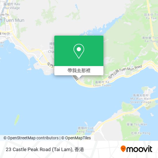 23 Castle Peak Road (Tai Lam)地圖