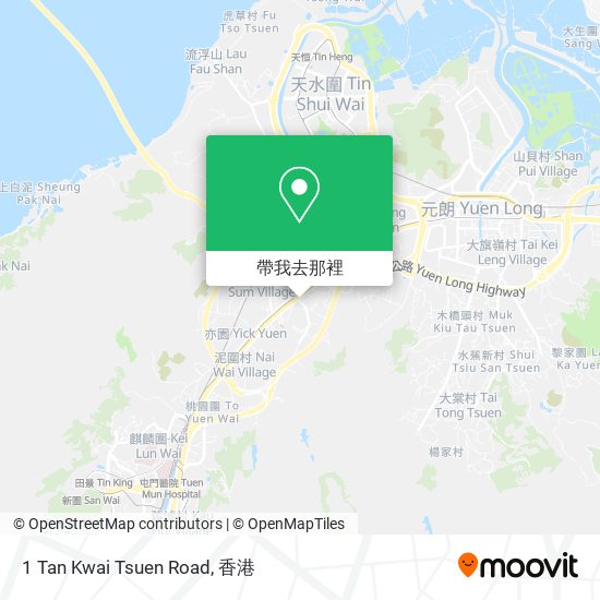1 Tan Kwai Tsuen Road地圖