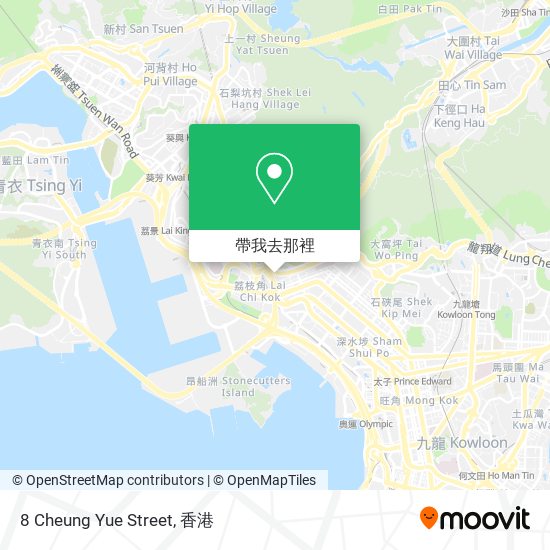 8 Cheung Yue Street地圖
