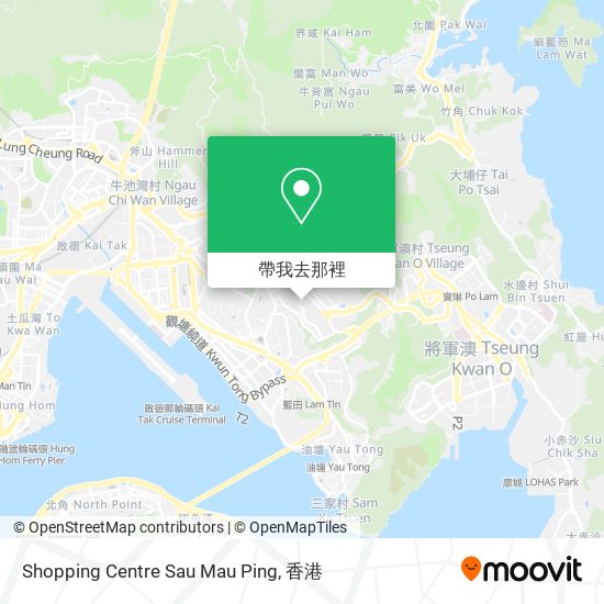 Shopping Centre Sau Mau Ping地圖