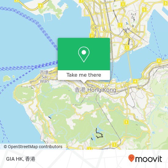 GIA HK地圖