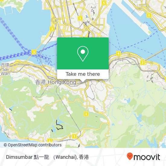 Dimsumbar 點一龍 （Wanchai)地圖