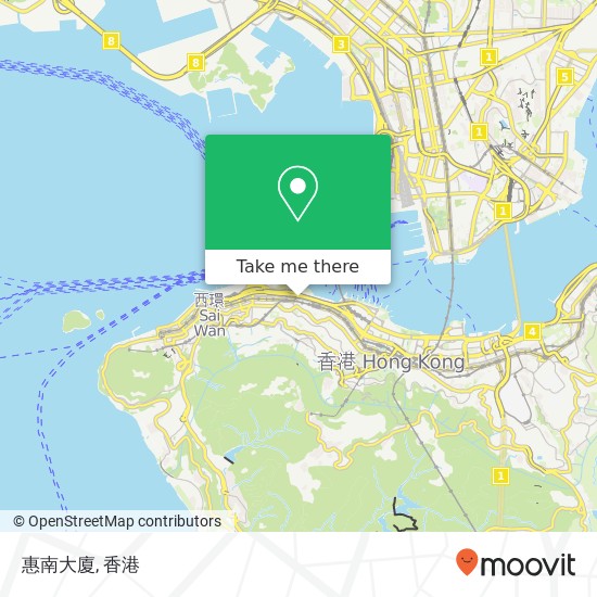惠南大廈地圖