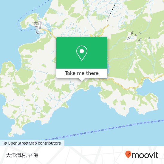 大浪灣村地圖
