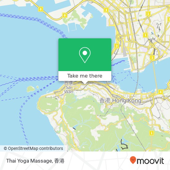 Thai Yoga Massage地圖