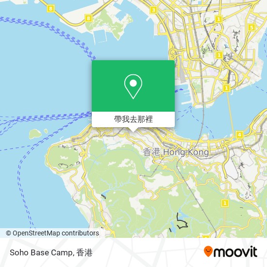 Soho Base Camp地圖