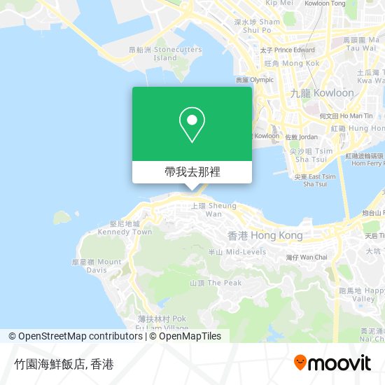 竹園海鮮飯店地圖