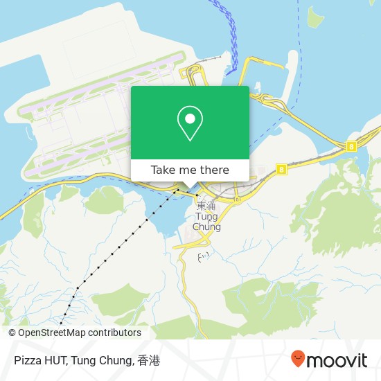Pizza HUT, Tung Chung, 東薈城-東涌站入口 東涌地圖