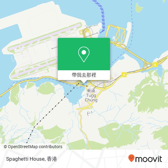 Spaghetti House, 東薈城-東涌站入口 東涌地圖