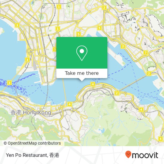 Yen Po Restaurant, 和富道 82號 北角地圖