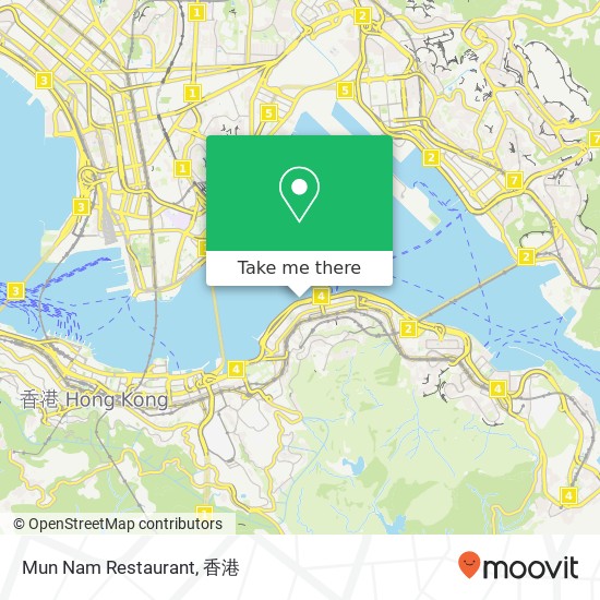 Mun Nam Restaurant, 錦屏街 25號 北角地圖