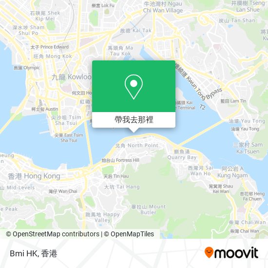 Bmi HK地圖