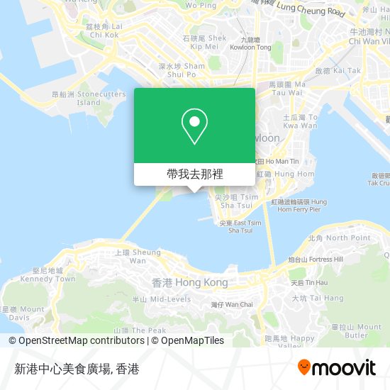 新港中心美食廣場地圖