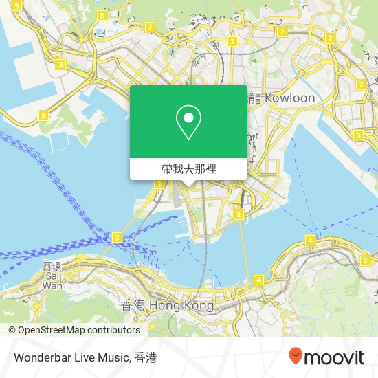 Wonderbar Live Music地圖