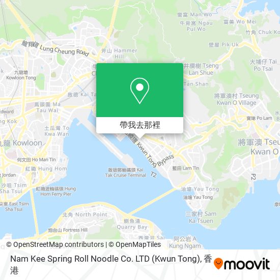 Nam Kee Spring Roll Noodle Co. LTD (Kwun Tong)地圖