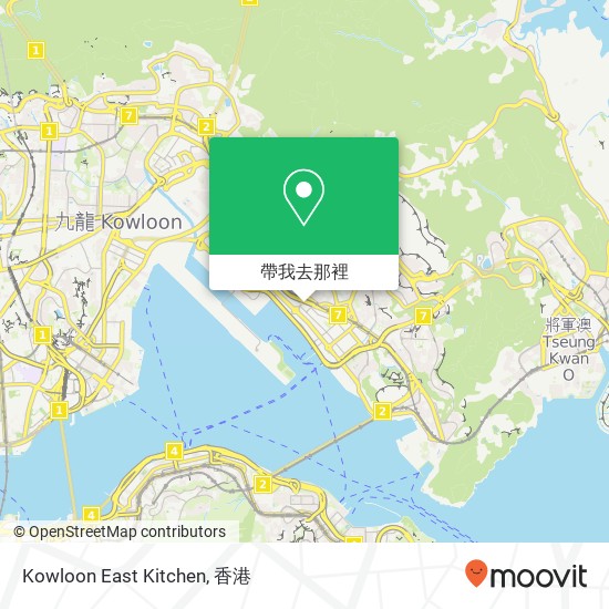 Kowloon East Kitchen, 駿業街 66號 觀塘地圖