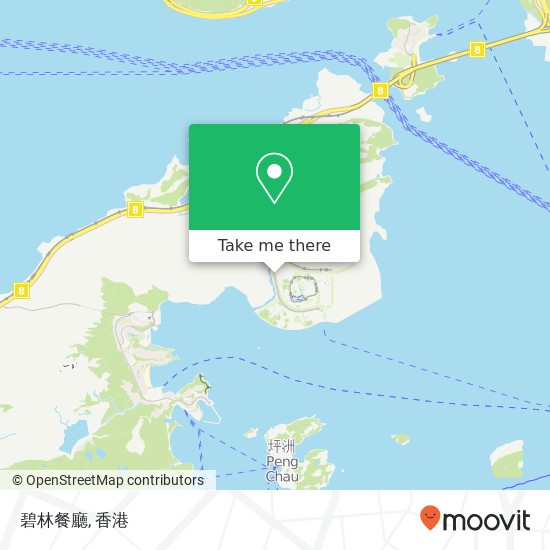 碧林餐廳, 香港迪士尼樂園地圖