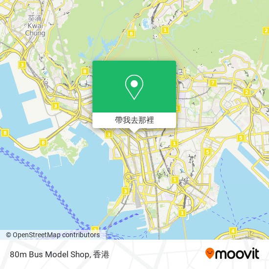 80m Bus Model Shop地圖