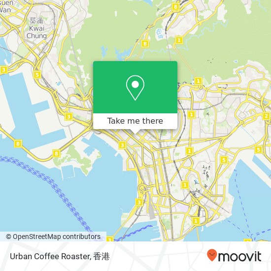 Urban Coffee Roaster, 荔枝角道 135號 旺角地圖