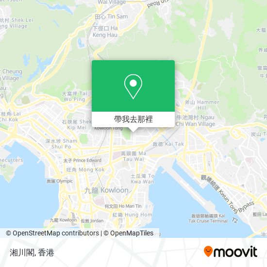 湘川閣地圖