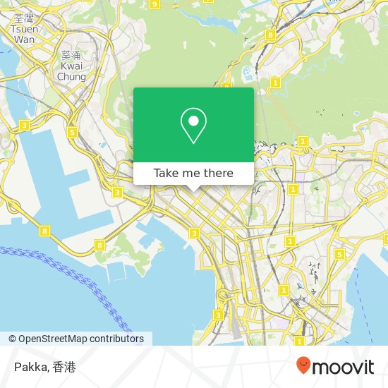 Pakka, 欽州街 深水埗地圖