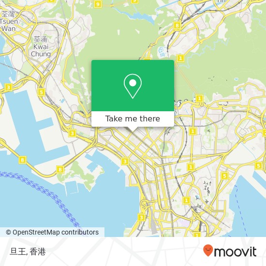 旦王, 桂林街 深水埗地圖