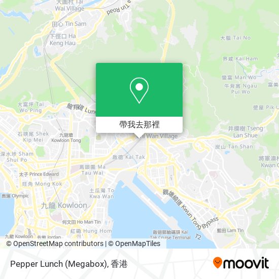 Pepper Lunch (Megabox)地圖