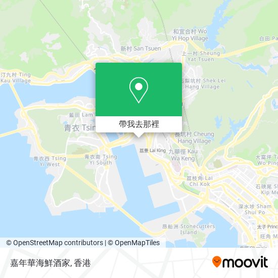 嘉年華海鮮酒家地圖