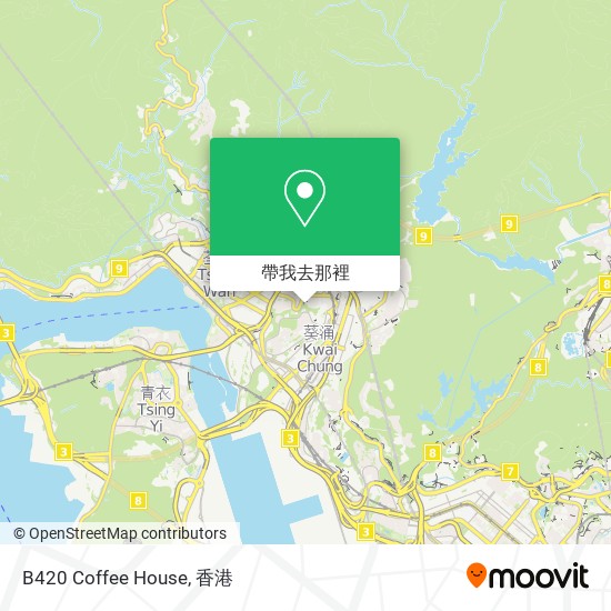 B420 Coffee House地圖