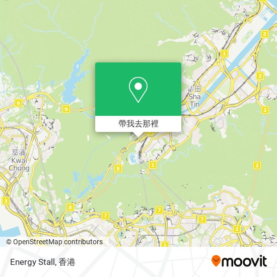 Energy Stall地圖