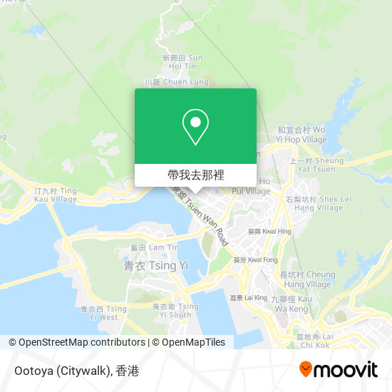 Ootoya (Citywalk)地圖