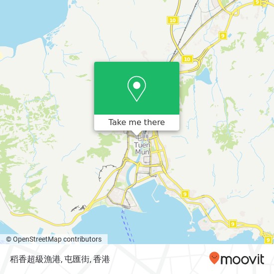 稻香超級漁港, 屯匯街地圖