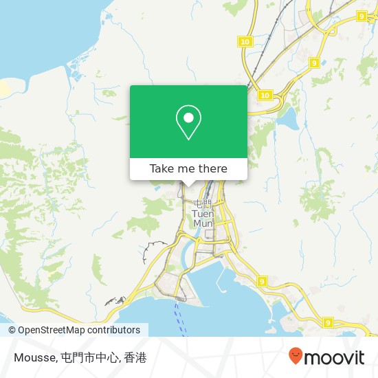 Mousse, 屯門市中心地圖