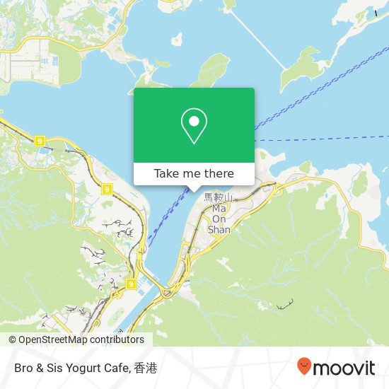 Bro & Sis Yogurt Cafe, 鞍祿街 18號 馬鞍山地圖