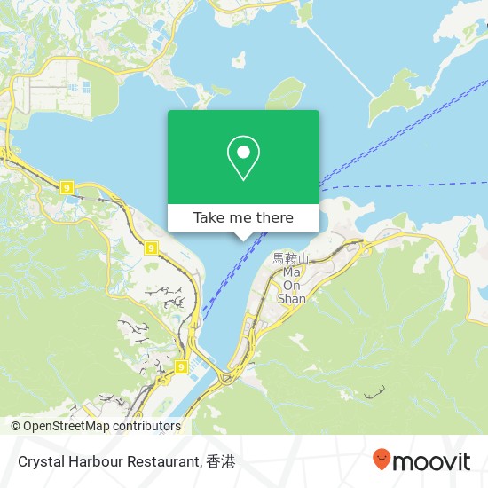 Crystal Harbour Restaurant, 鞍駿街 29號 馬鞍山地圖