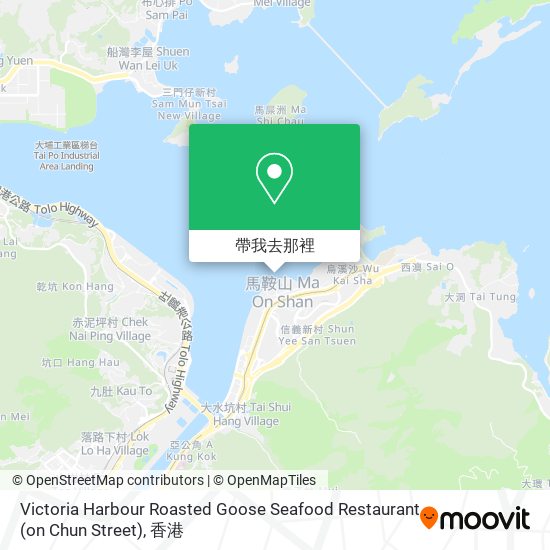 Victoria Harbour Roasted Goose Seafood Restaurant (on Chun Street)地圖