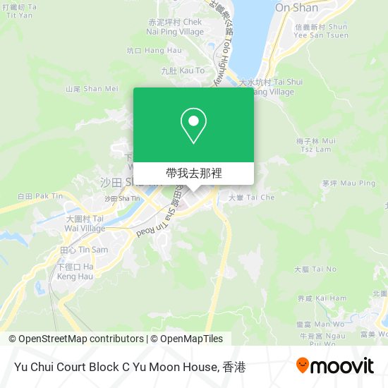 Yu Chui Court Block C Yu Moon House地圖