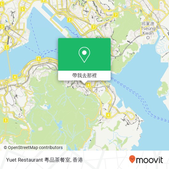 Yuet Restaurant 粵品茶餐室地圖