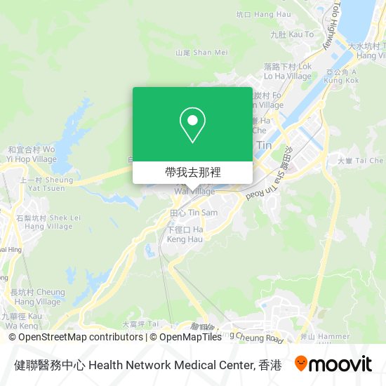 健聯醫務中心 Health Network Medical Center地圖