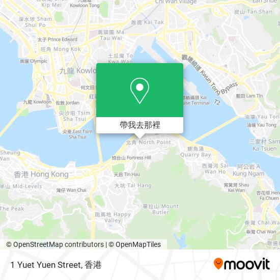 1 Yuet Yuen Street地圖