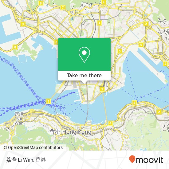 荔灣 Li Wan地圖
