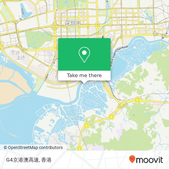 G4京港澳高速地圖
