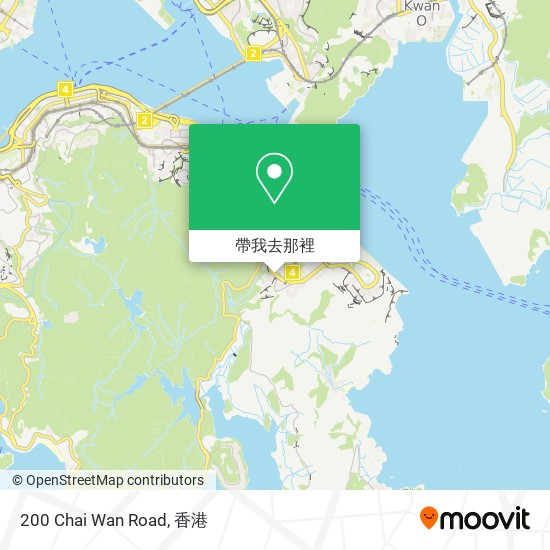 200 Chai Wan Road地圖