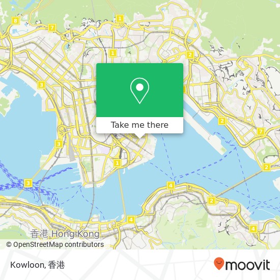 Kowloon地圖