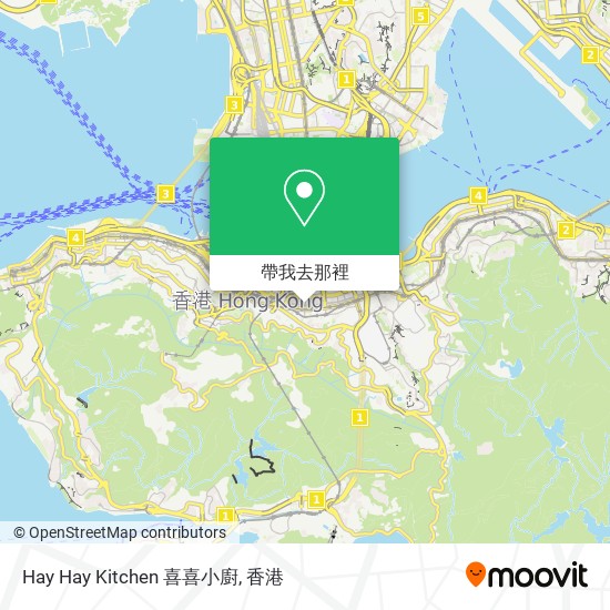 Hay Hay Kitchen 喜喜小廚地圖