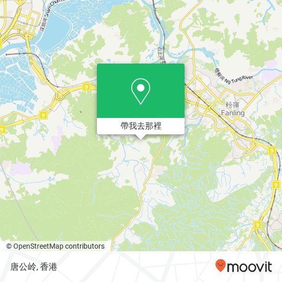 唐公岭地圖
