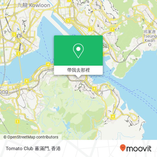 Tomato Club 蕃滿門地圖