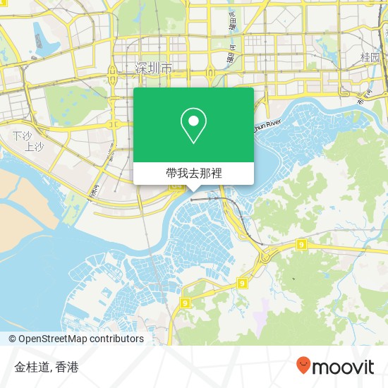 金桂道地圖
