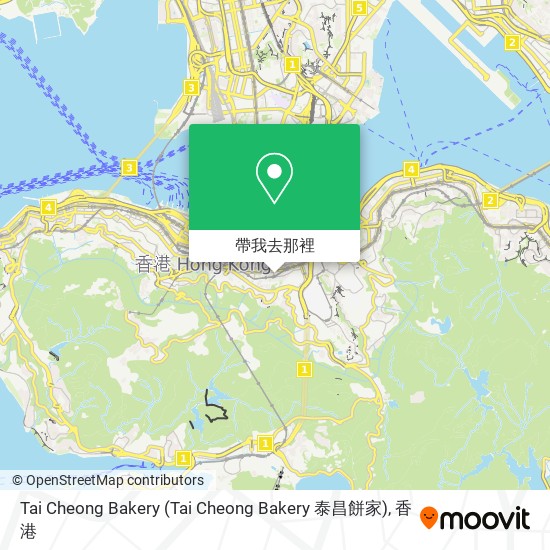 Tai Cheong Bakery地圖