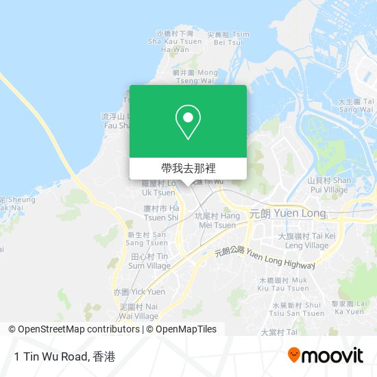 1 Tin Wu Road地圖
